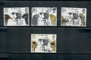 G.B 1982 COMMEMORATIVE SET DARWIN ISSUE , USED