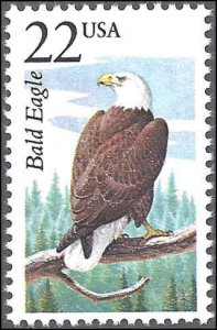 2309 Bald Eagle North American Wildlife MNH single