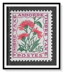 Andorra French #J46 Postage Due MNH