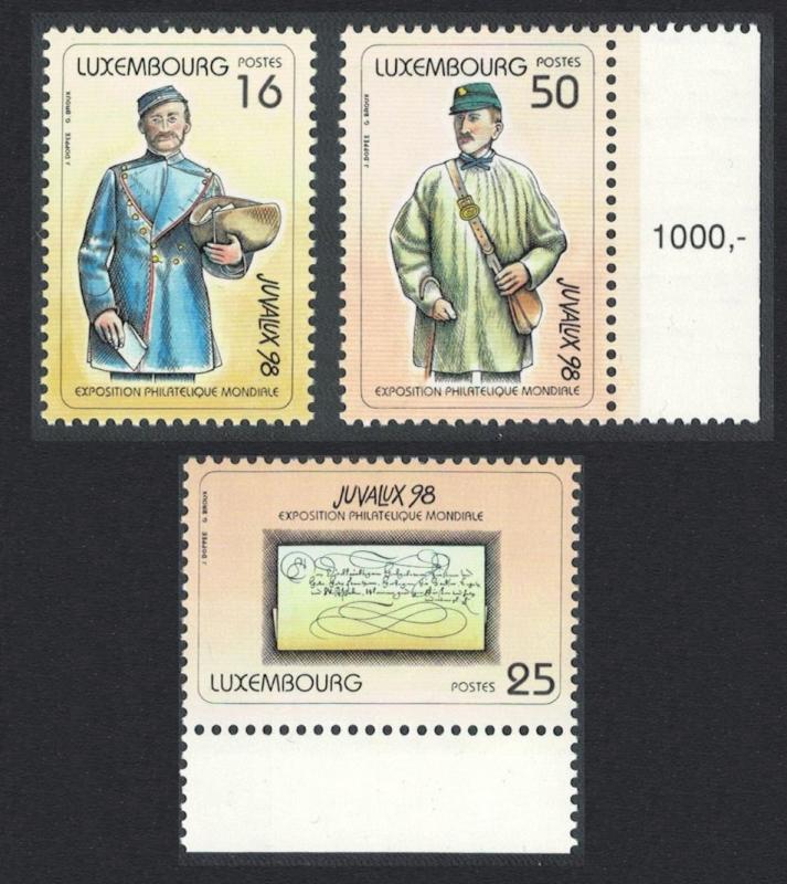 Luxembourg 'Juvalux '98' Youth Stamp Exhibition 2nd issue 3v SG#1475-1477