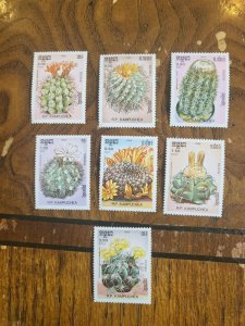 Stamps Cambodia Scott #721-7 nh