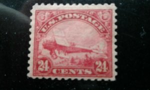 US #C6 mint hinged e198.4980