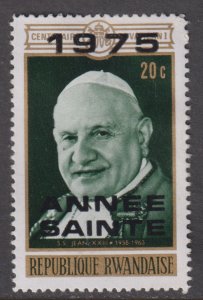 Rwanda 645 Pope John XXIII, 1958-1963 1975