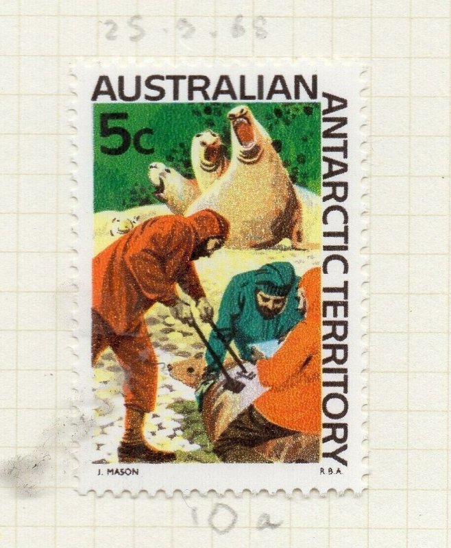 Australian Antarctic Territory 1966 Early Issue Fine Mint Hinged 5c. NW-187600
