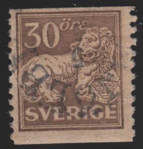 Sweden 125 Heraldic Lion 1920