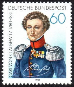 1981, Germany, 60pf, MNH, Sc 1364, Mi 1115