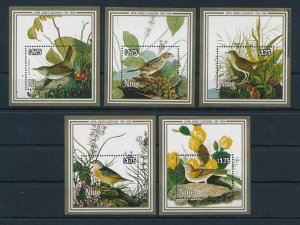 [112588] Niue 1985 Birds v�gel oiseaux Audubon Souvenir Sheet MNH