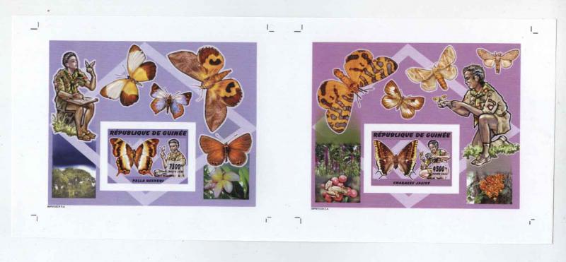 Guinea Butterflies/Scouts 2006 B VERY RARE PROOF!!!