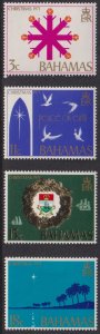 1971 Bahamas Christmas 71 complete set MLH Sc# 331 / 334 CV $1.20