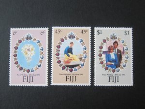 Fiji 1981 Sc 442-444 set MNH