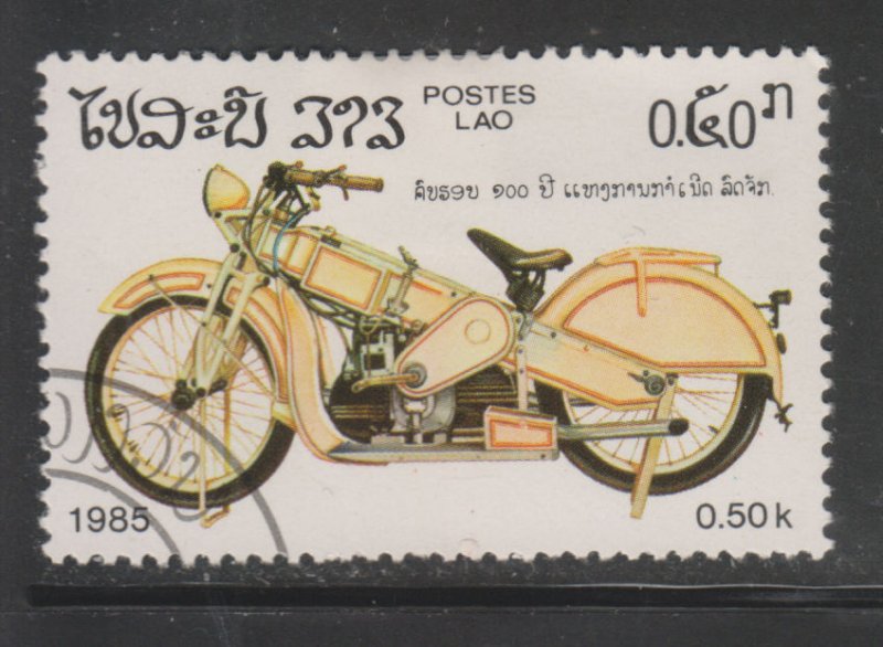 Laos 620 Motorcycle 1985