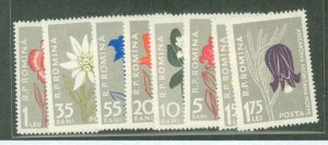 Romania #1161-8 Mint (NH) Single (Complete Set)