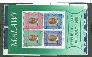 Malawi #61a/79-82  Multiple