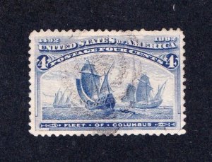 United States stamp #233, used, nicely centered