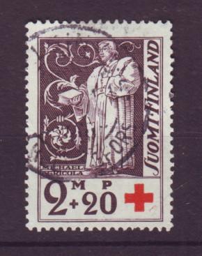 J19329 Jlstamps 1933 finland used #b13 red cross