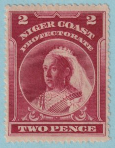 NIGER COAST PROTECTORATE 57  MINT HINGED OG * NO FAULTS VERY FINE! - RCG