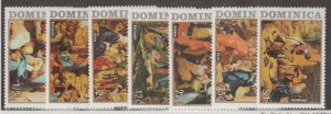 Dominica Scott #374-380 Stamp - Mint NH Set