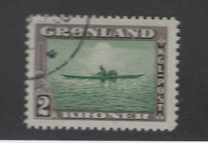 Greenland SC#17 Used VF SCV$40.00....Beautiful!