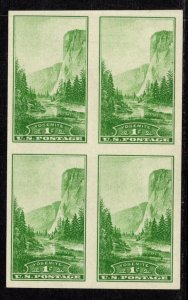 OAS-CNY 8475 SCOTT 756 – 1935 1c National Parks Yosemite, imperf no gum