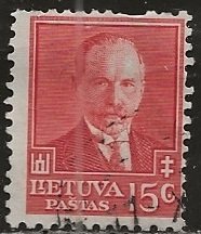 Lithuania  ||| Scott # 283 - Used