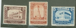 Colombia #448-450  Single (Complete Set)
