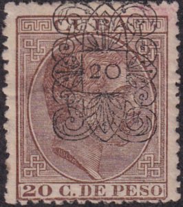 Spanish Colony 1883 SC 114 LH 