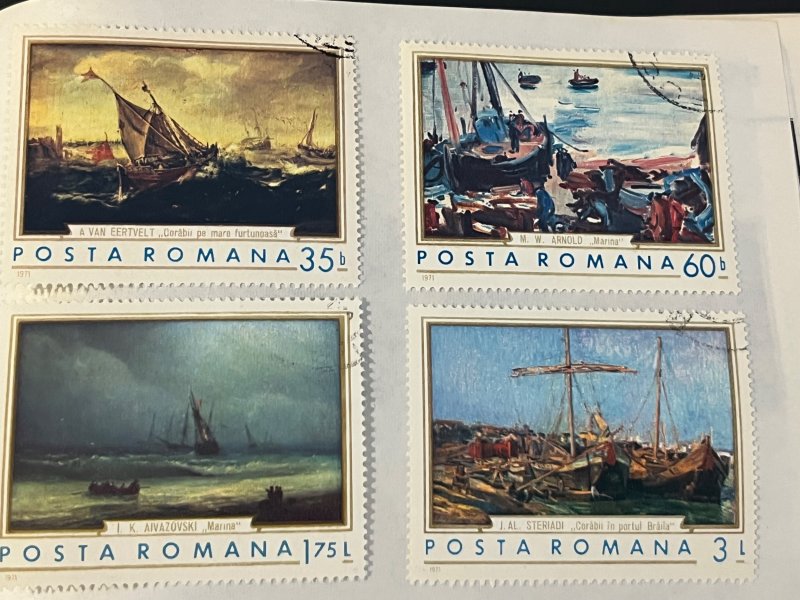ROMANIA, #2262-2267, USED