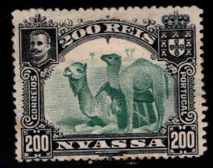Nyassa Scott 37 MH* African Animal Camel stamp from 1901 set