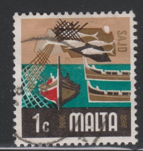 Malta 458 Fishing Industry 1973