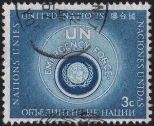 SC#51 3¢ United Nations: United Nations Emergency Force (1957) Used