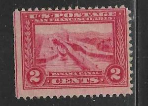 1913 2c RED PANAMA PACIFIC EXPO (398) MNH $35