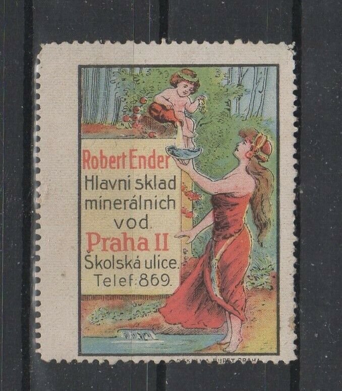 Czechoslovakia - Advertising Stamp, Woman with Child - MH OG