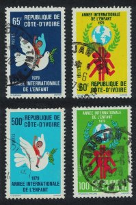 Ivory Coast Intl Year of the Child 4v 1979 Canc SG#578-581 MI#587-590