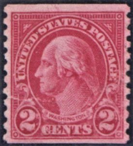 US 599a F - VF Unused, has faults