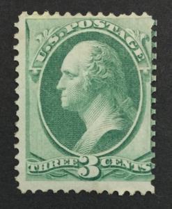 US #158 MINT OG NH $325 LOT #5511