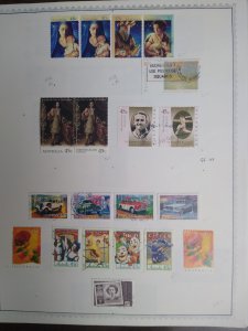 collection on pages Australia 1996-99 75% complete most used HP: CV $115