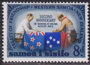 Samoa 238 Signing of Western Samoa - New Zealand 1964