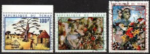 Chad Sc #C61-C63 Used