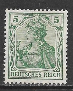 Germany 82: 5pf Germania, MH, F-VF