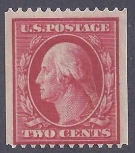 Scott #386 Mint, OG, Hinged F-VF