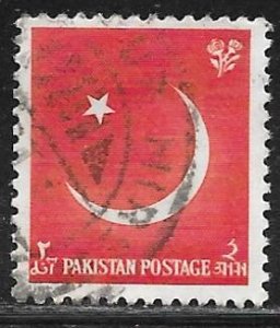 Pakistan 83: 2a Crescent and Star, used, F-VF