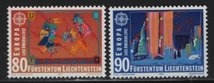 LIECHTENSTEIN 979-980 MNH