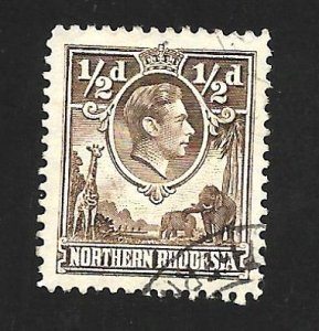 Northern Rhodesia 1951 - U - Scott #26