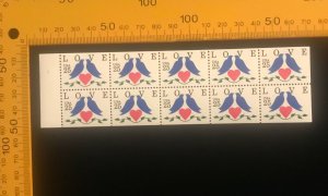 2441a Never Folded Pane, MNH PL# 1211