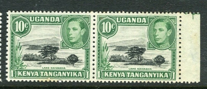 BRITISH KUT; 1940s early GVI pictorial issue MINT MNH 10c. Pair