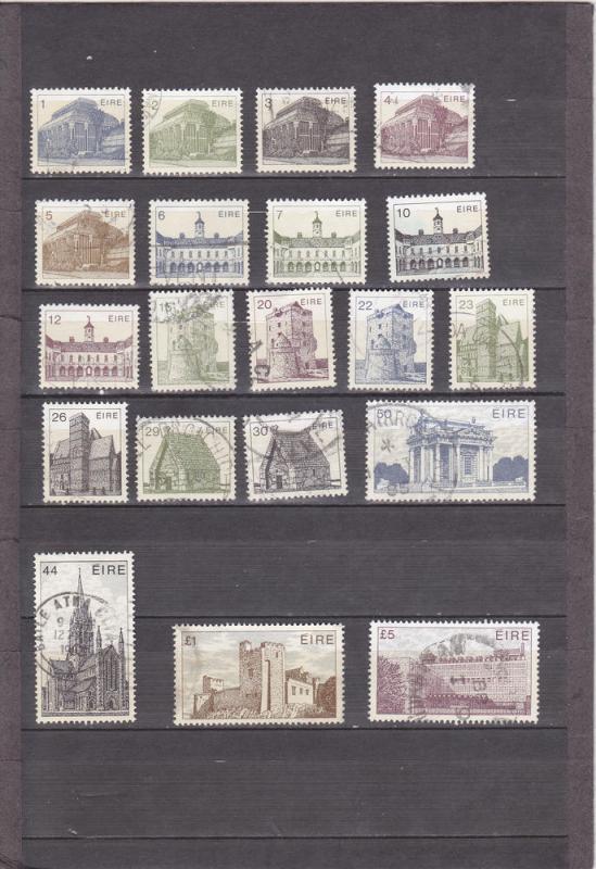 Ireland  Scott#  537-556  Used