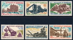 Senegal 1964 Senegal Industries Set of 6 SG276-281 MNH