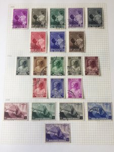 BELGIUM 1933/38 M&U Collection on Pages(Apx 100+Items)Apr 721 