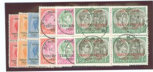 St. Kitts-Nevis #99-104 Used Single (Complete Set)