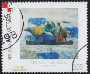 Croatia - 2002 - Scott #507 - used - Art Hegedusic